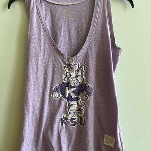 Original Retro Brand Purple KSU Tank Top